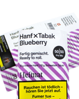 Hanf x Tabak Raw Heidi - 50|50 Pre-Mix Beutel mit pinken Streifen, 20g, Swiss Made