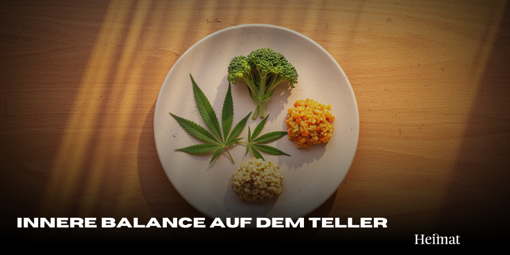Innere Balance auf dem Teller