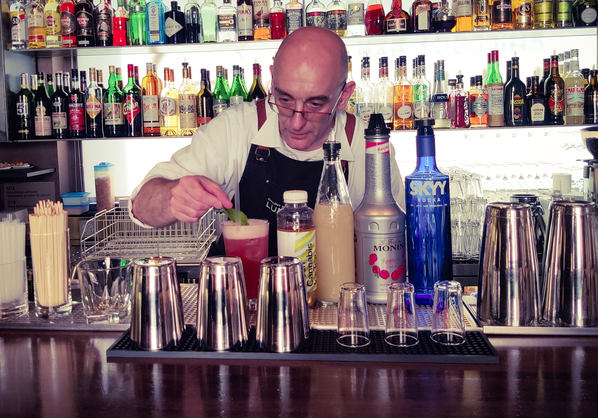 Pink Hempsation: der Cannabis-Cocktail