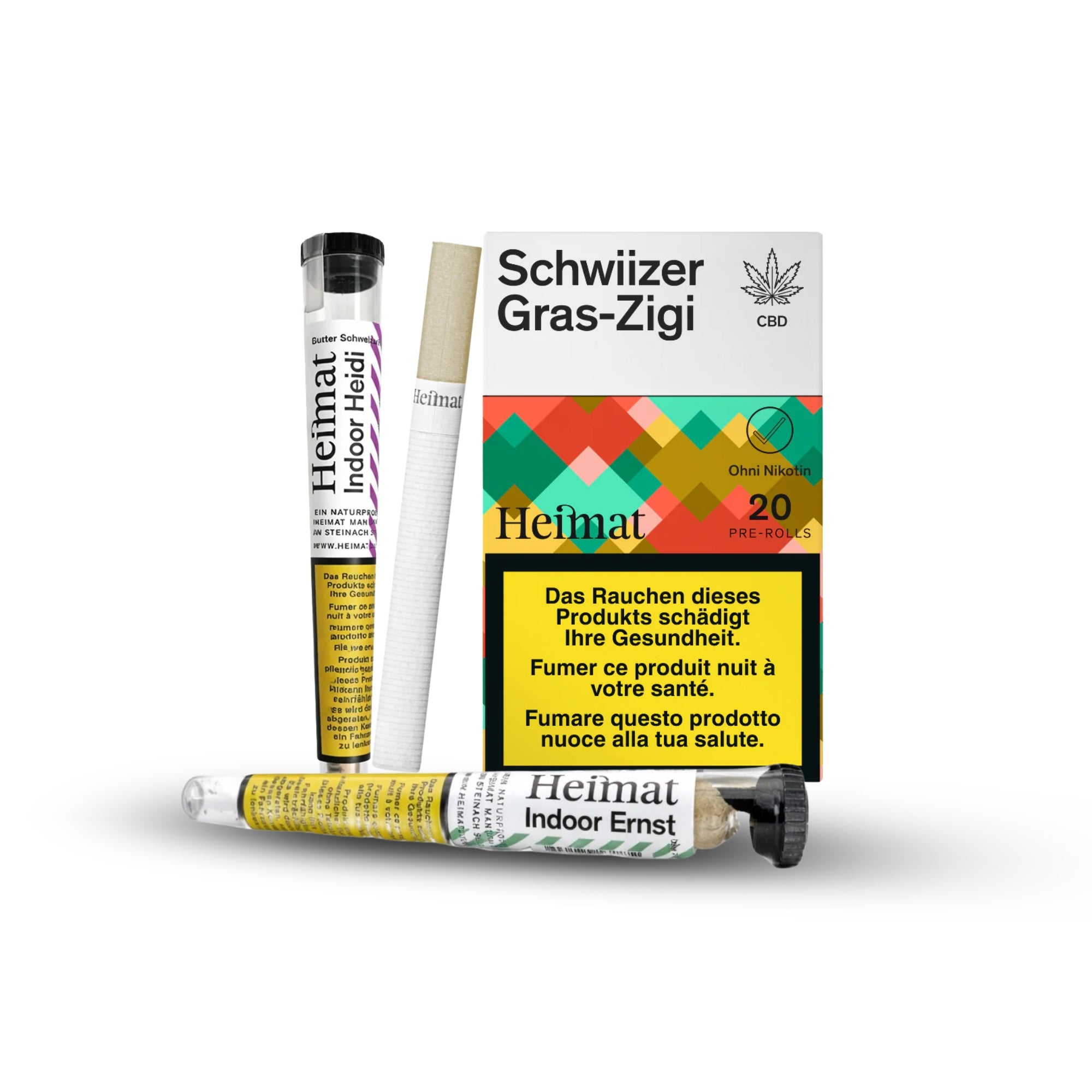 Heimat Genuss Set – CBD Blüten und Tabak Bundle Schweiz