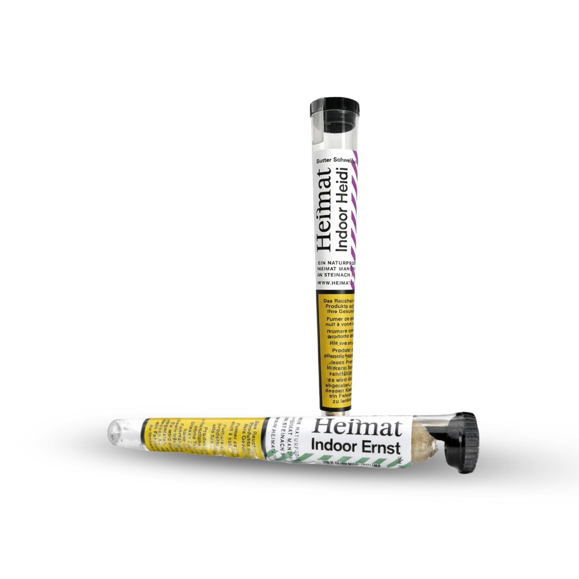Heimat Joints Duo – CBD Pre-Rolls aus Schweizer Hanfblüten