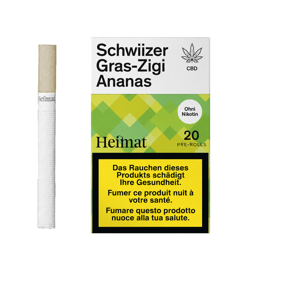 Schwiizer Gras-Zigi 20 pezzi