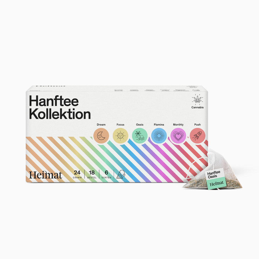 Hemp tea collection (5 varieties)