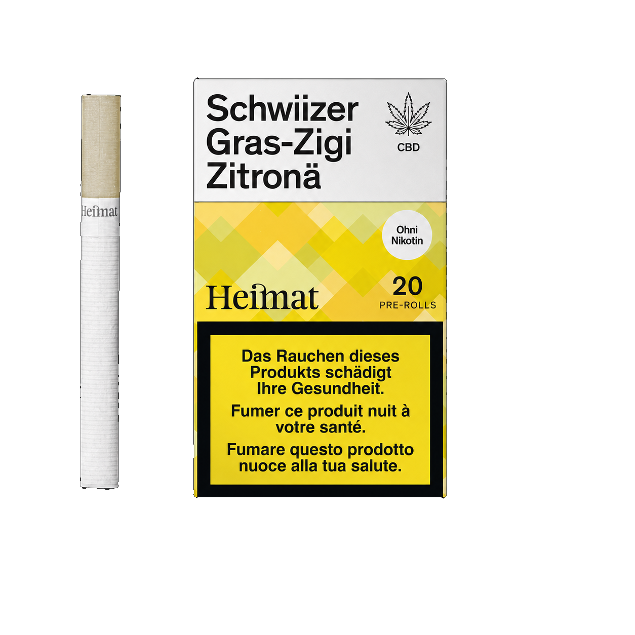 Schwiizer Gras-Zigi 20 pezzi
