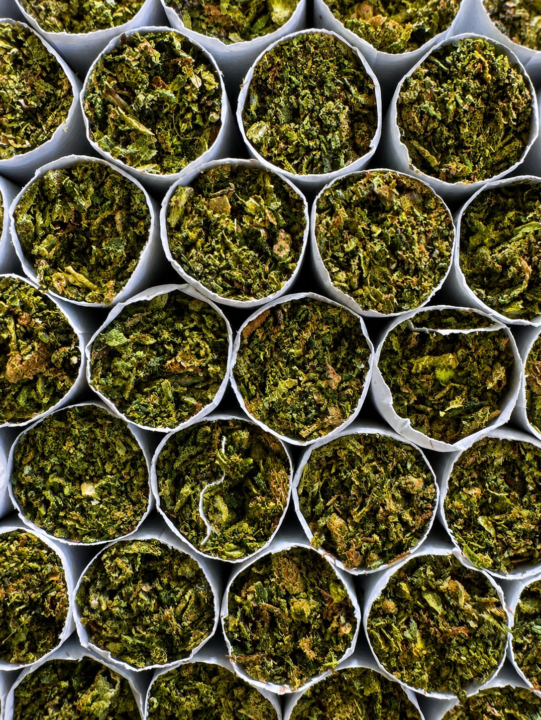 Swiss grass cigarette
